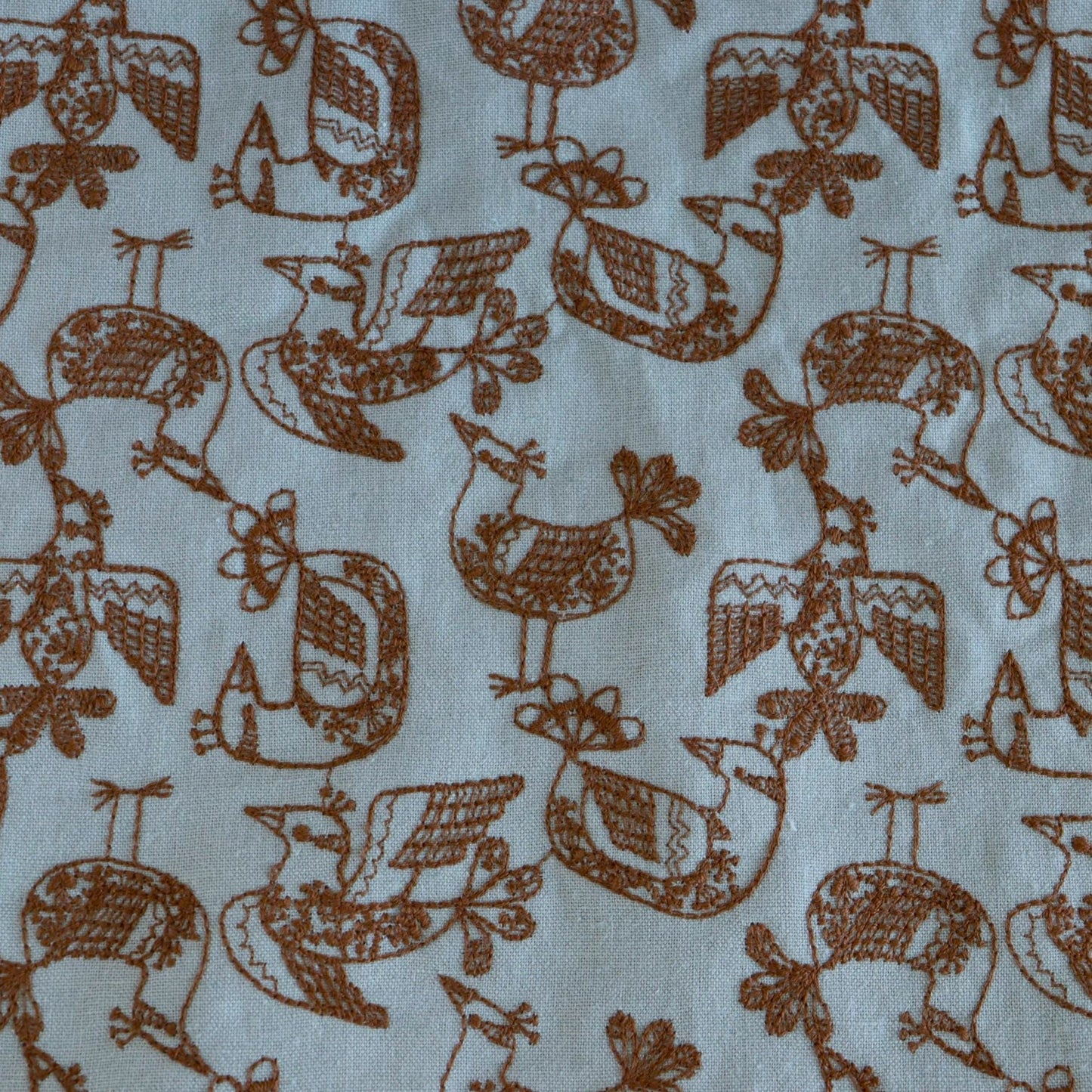 レース模様の鳥 Birds in a lace pattern / キャンバス地 3COLORS