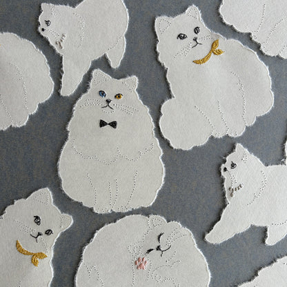 もふもふカード　ねこ　mofumofu card -cat- / 4designs