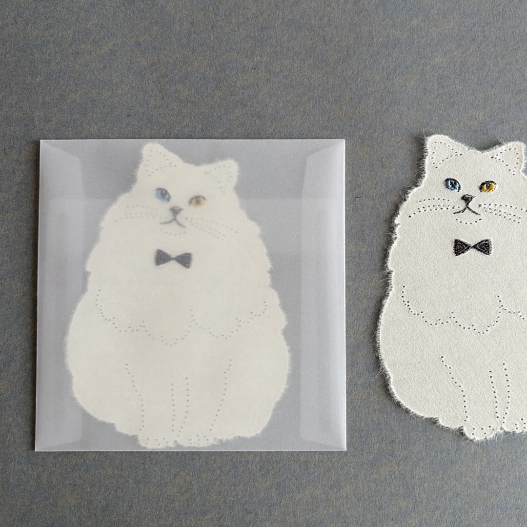 もふもふカード　ねこ　mofumofu card -cat- / 4designs