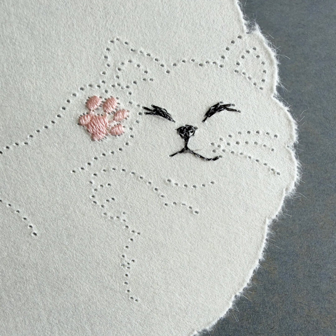 もふもふカード　ねこ　mofumofu card -cat- / 4designs