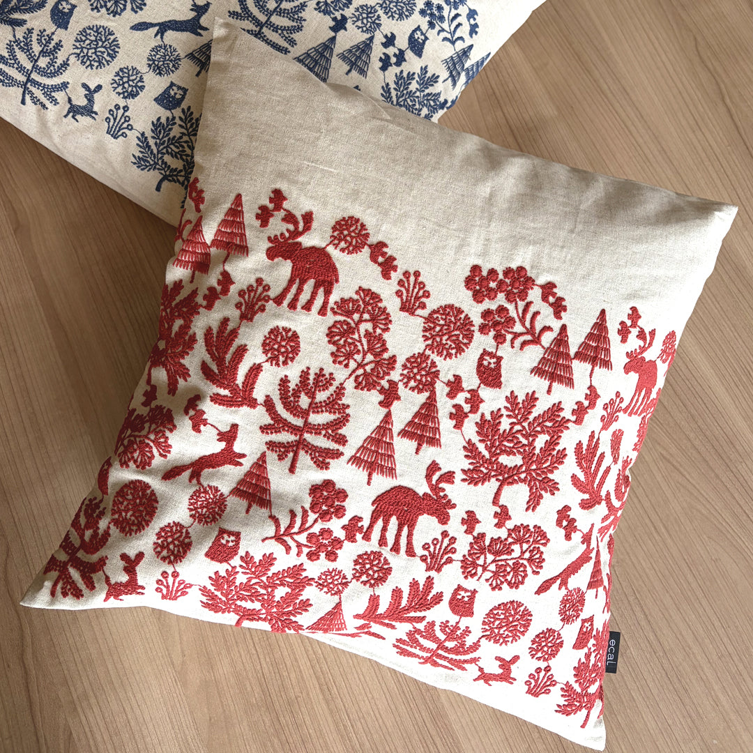 クッションカバー「森の中」