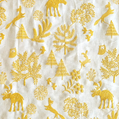 森の物語(全面刺繍入り)　forest story/ 5COLORS