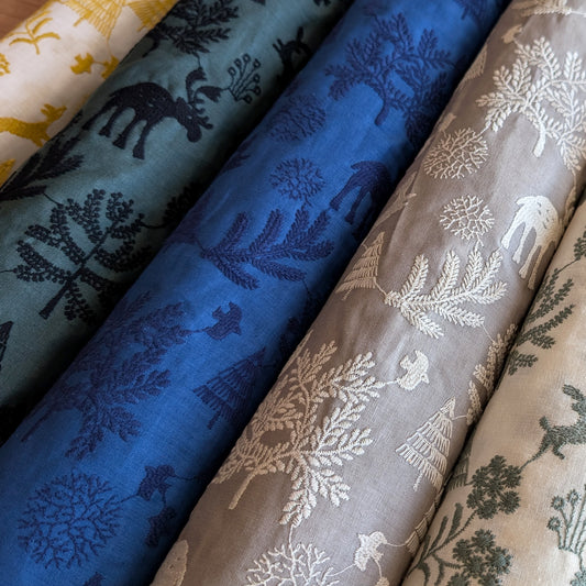 森の物語(全面刺繍入り)　forest story/ 5COLORS